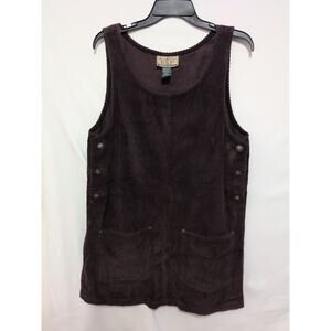 Vintage EXP Jeans by Express Corduroy Jumper Dress Women’s Medium